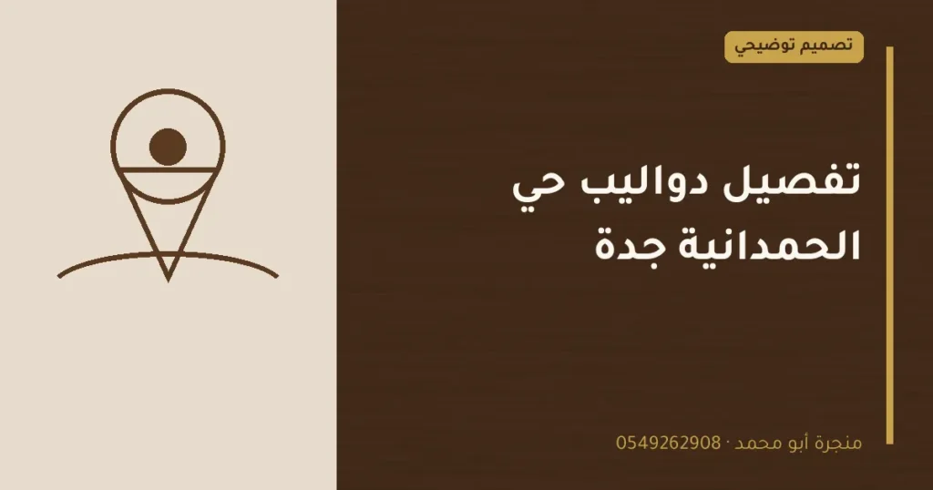 تصميم توضيحي بعنوان: تفصيل دواليب حي الحمدانية جدة